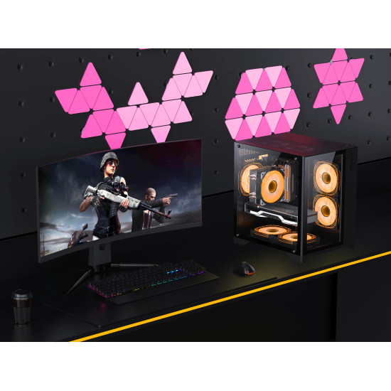 Кутия за компютър Gamemax Case mATX - Infinity Mini Black
