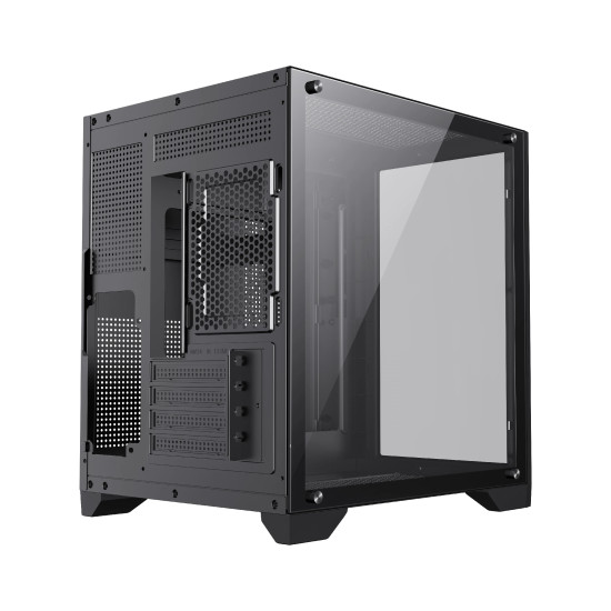 Кутия за компютър Gamemax Case mATX - Infinity Mini Black