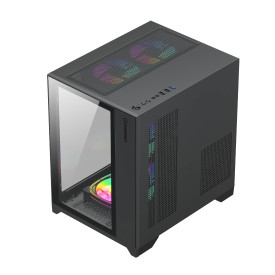 Кутия за компютър Gamemax Case mATX - Infinity Mini Black