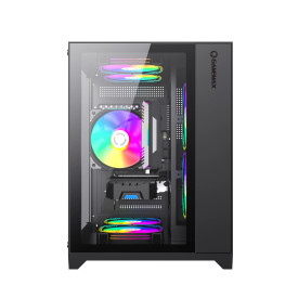 Кутия за компютър Gamemax Case mATX - Infinity Mini Black