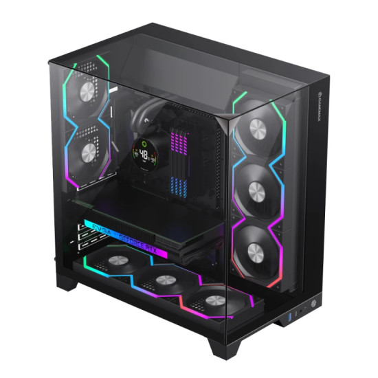 Кутия за компютър GameMax Infinity Pro, Black