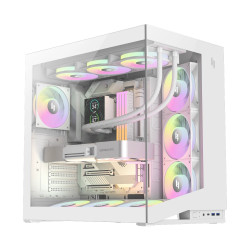 Кутия за компютър Gamemax Case ATX - NEX C56 WH