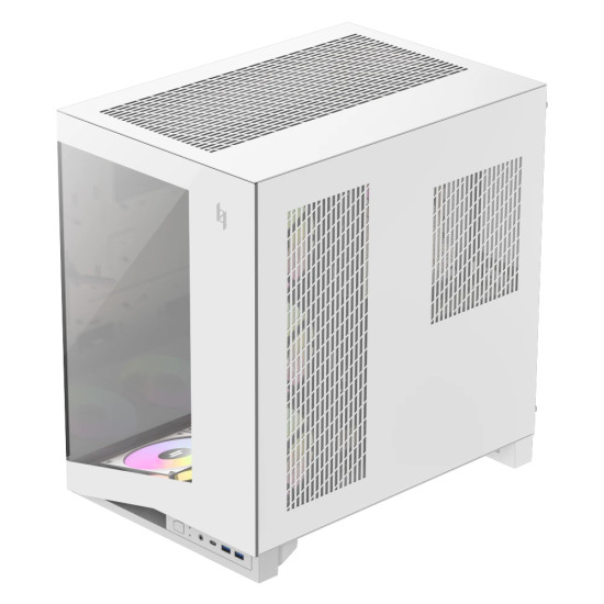Кутия за компютър Gamemax Case ATX - NEX C56 WH
