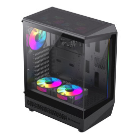 Кутия за компютър GameMax Vista COC, Black