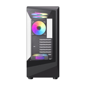 Кутия за компютър GameMax Vista COC, Black