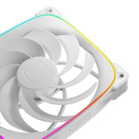 Комплект вентилатори Geometric Future Fan Pack 3-in-1 140 mm, Reversed - Squama 2503RW-14 White
