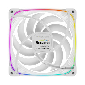 Комплект вентилатори Geometric Future Fan Pack 3-in-1 140 mm, Reversed - Squama 2503RW-14 White