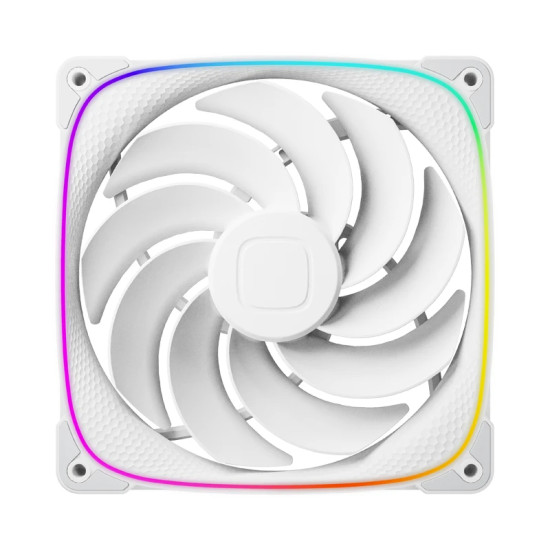 Комплект вентилатори Geometric Future Fan Pack 3-in-1 140 mm, Reversed - Squama 2503RW-14 White