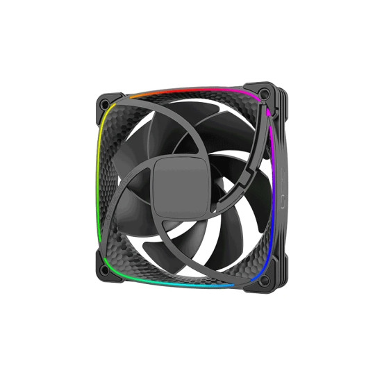 Комплект вентилатори Geometric Future Fan Pack 3-in-1 - Squama 2503B Black