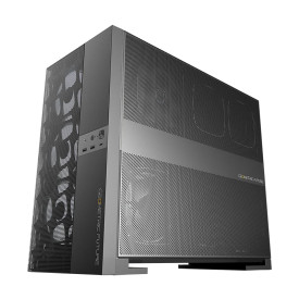 Кутия за компютър Geometric Future Case EATX - Model 5 Vent Black - 5 x 140 mm aRGB fans included