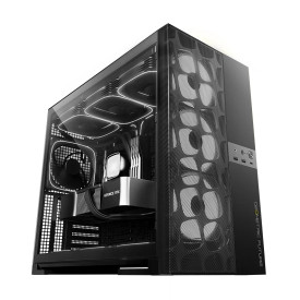 Кутия за компютър Geometric Future Case EATX - Model 5 Vent Black - 5 x 140 mm aRGB fans included