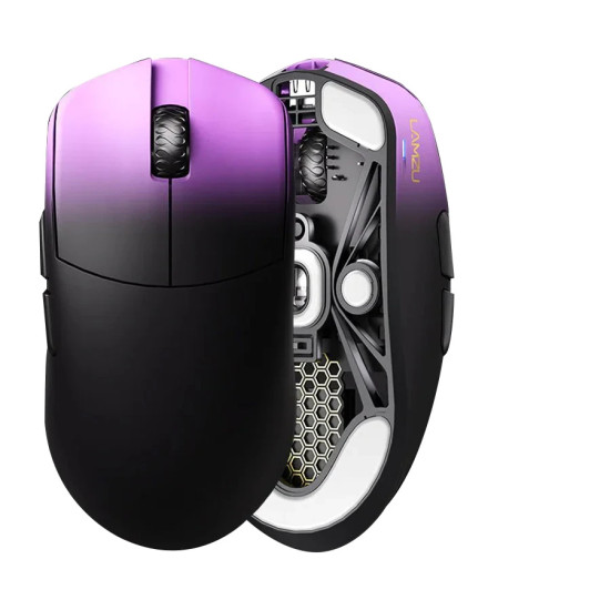 Безжична мишка Lamzu MAYA X 8K - Wireless Gaming Mouse - Purple Shadow