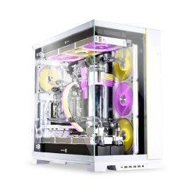 Кутия за компютър Lian Li Case E-ATX - O11 Dynamic EVO XL - White