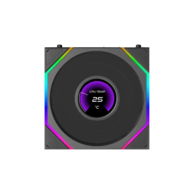 Вентилатор Lian Li Fan 120mm - UNI FAN TL LCD FLEX - Black, Reverse