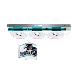 Водно охлаждане Lian Li Water Cooling HydroShift II OLED Curved 360 TL - White