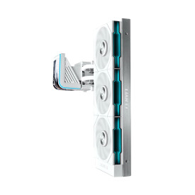 Водно охлаждане Lian Li Water Cooling HydroShift II OLED Curved 360 TL - White