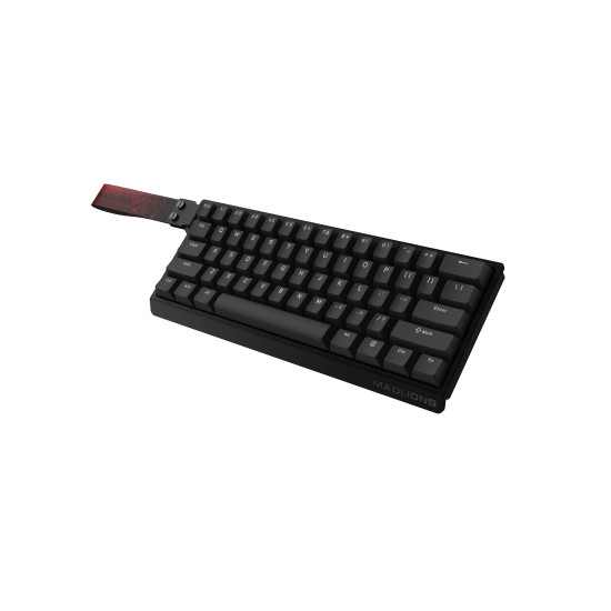 Клавиатура Madlions Professional Gaming Mechanical Keyboard MAD 60 HE Flagship - 8K, Magnetic Amber Pro Switches - Black