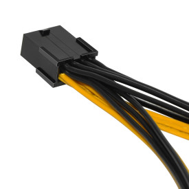 Кабел Makki Mining PCI-E Splitter 8pin -> 2x 8pin - MAKKI-CABLE-PCIE8-TO-2x8