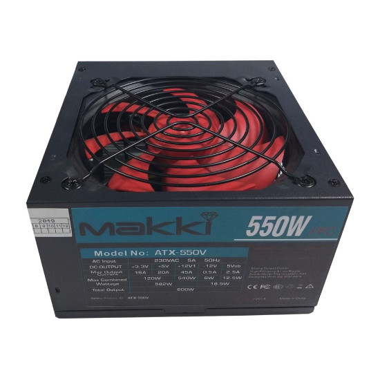 Захранване Makki PSU 550W PFC - MAKKI-ATX-550V