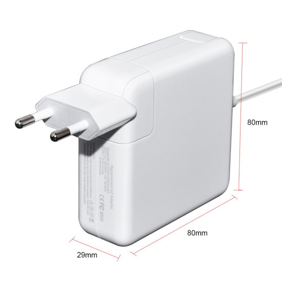 Зарядно за лаптоп Makki за Apple - 18.5V 4.6A 85W L tip G1 MagSafe - MAKKI-NA-AP-32