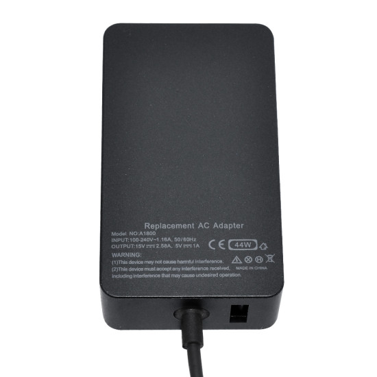 Зарядно за лаптоп Makki за Microsoft Surface - 15V 2.58A 44W + USB 5V/1A - MAKKI-NA-MS-51