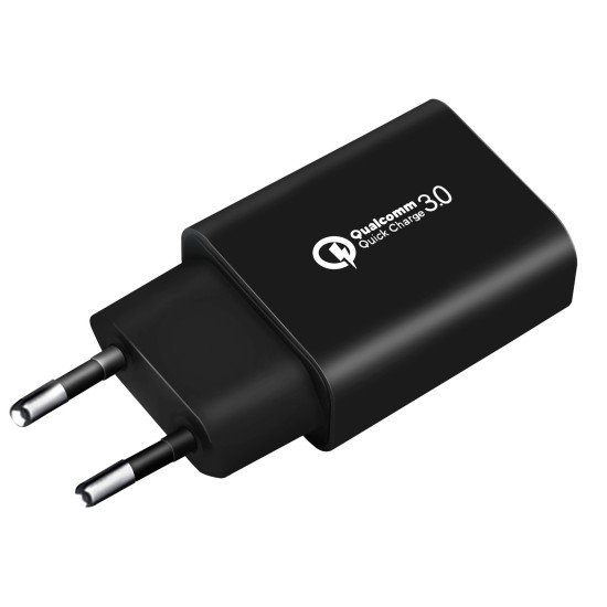 Зарядно Makki Fast Charger QC3.0 18W - MAKKI-QC18W-BK