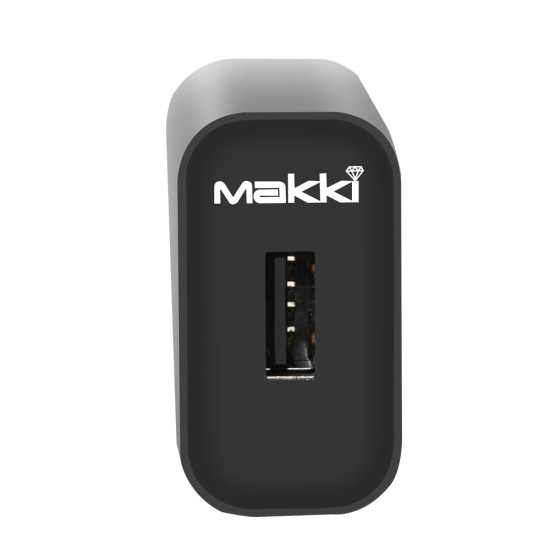Зарядно Makki Fast Charger QC3.0 18W - MAKKI-QC18W-BK