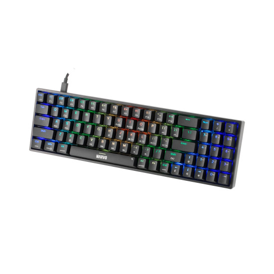 Клавиатура Marvo Gaming Keyboard Shogo 78 - RGB, 78 keys - MARVO-KG956