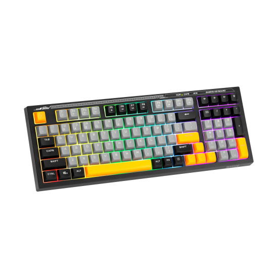 Клавиатура Marvo Gaming Keyboard Soldat S50B - Rainbow, 98 keys - MARVO-K638B