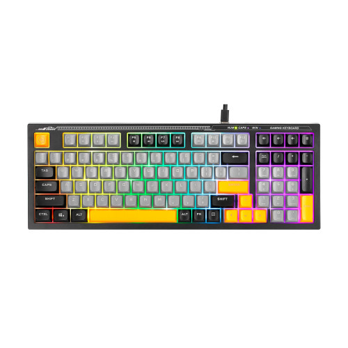 Клавиатура Marvo Gaming Keyboard Soldat S50B - Rainbow, 98 keys - MARVO-K638B