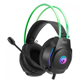 Слушалки Marvo Gaming Headphones H8620 - 50mm, RGB