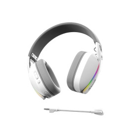 Безжични слушалки Marvo Gaming Headphones Pulz 70S White - 7.1 RGB - MARVO-HG9086-WH
