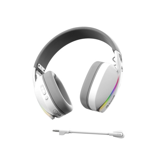 Безжични слушалки Marvo Gaming Headphones Pulz 70S White - 7.1 RGB - MARVO-HG9086-WH