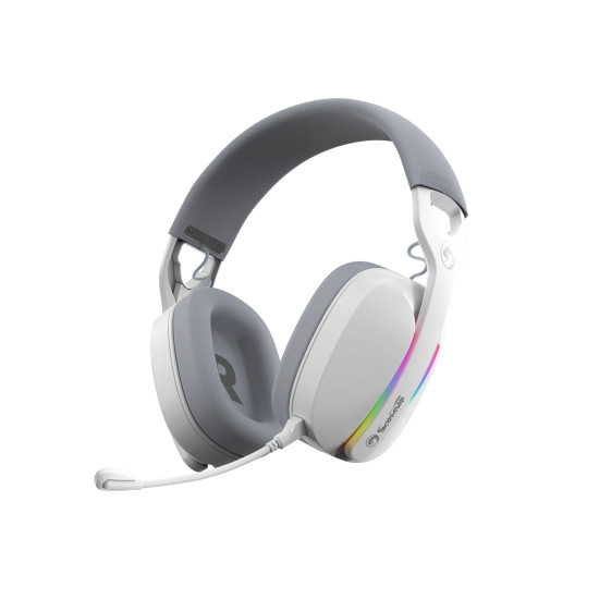 Безжични слушалки Marvo Gaming Headphones Pulz 70S White - 7.1 RGB - MARVO-HG9086-WH