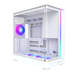 Кутия за компютър Montech Case ATX - KING 45 PRO, White - 4x120mm A-RGB, USB-C