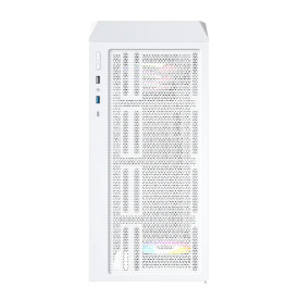 Кутия за компютър Montech Case mATX - X5 (W) - 4 A-RGB fans, USB-C
