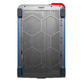 Кутия за компютър Montech KING 95 Pro, Dual Chamber Mid-tower Case, 6 ARGB Fans, 2 Front Panels, Prussian Blue