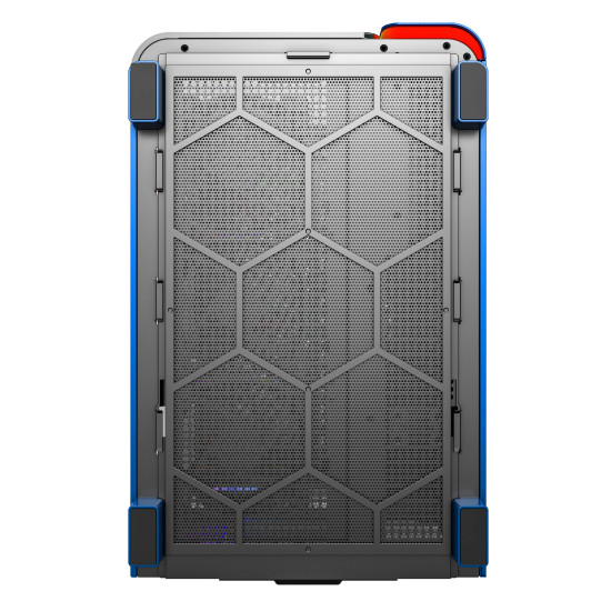 Кутия за компютър Montech KING 95 Pro, Dual Chamber Mid-tower Case, 6 ARGB Fans, 2 Front Panels, Prussian Blue