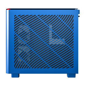 Кутия за компютър Montech KING 95 Pro, Dual Chamber Mid-tower Case, 6 ARGB Fans, 2 Front Panels, Prussian Blue