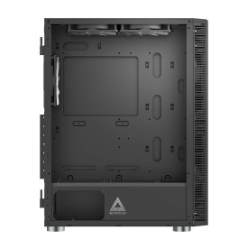 Кутия за компютър Montech X3 GLASS, Mid-tower Case, TG, 6 fixed RGB Fans, Black