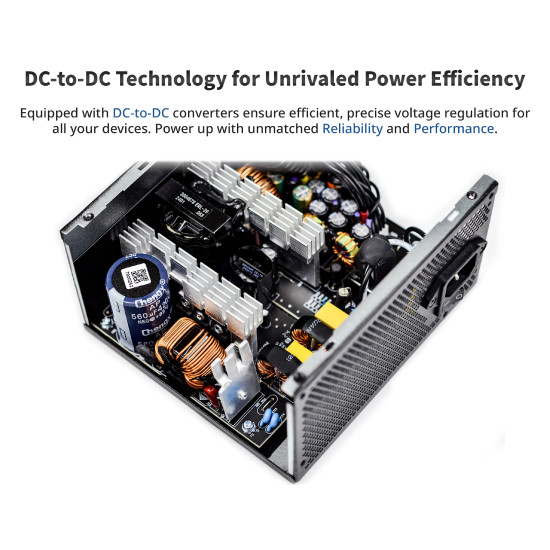Захранване Montech PSU 650W - APX - 80 Plus White