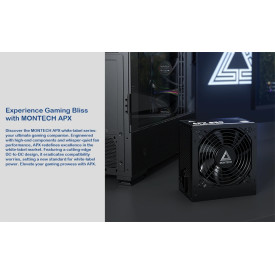 Захранване Montech PSU 650W - APX - 80 Plus White