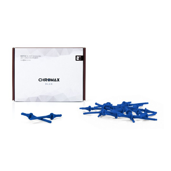 Анти-вибрационни крепежи Noctua Fan Slics 20pcs - NA-SAV2 chromax blue