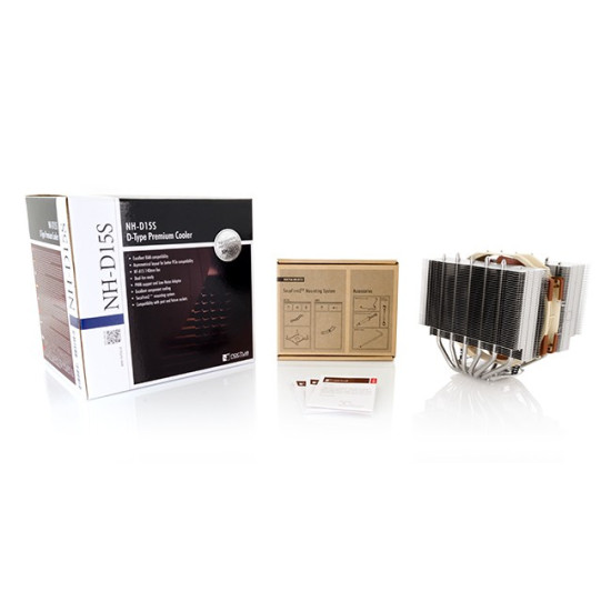 Охладител за процесор Noctua CPU Cooler NH-D15S - LGA1700/2066/1200/AMD