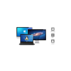 Четец за карти Orico Card Reader USB3.0 Gray - CRS12-GY