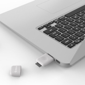 Четец за карти Orico Card Reader USB3.0 Gray - CRS12-GY