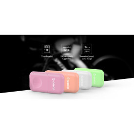 Четец за карти Orico Card Reader USB3.0 Gray - CRS12-GY