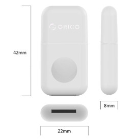 Четец за карти Orico Card Reader USB3.0 Gray - CRS12-GY