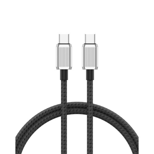 USB кабел Orico USB C-to-C PD 100W Charging 2.0m Black - GQZ100-20-BK