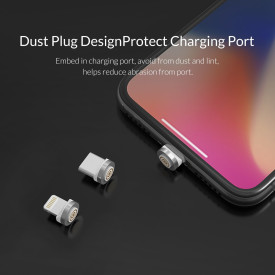 Преходник Orico Adapter - Magnetic Micro B to Lightning - ML01-SV